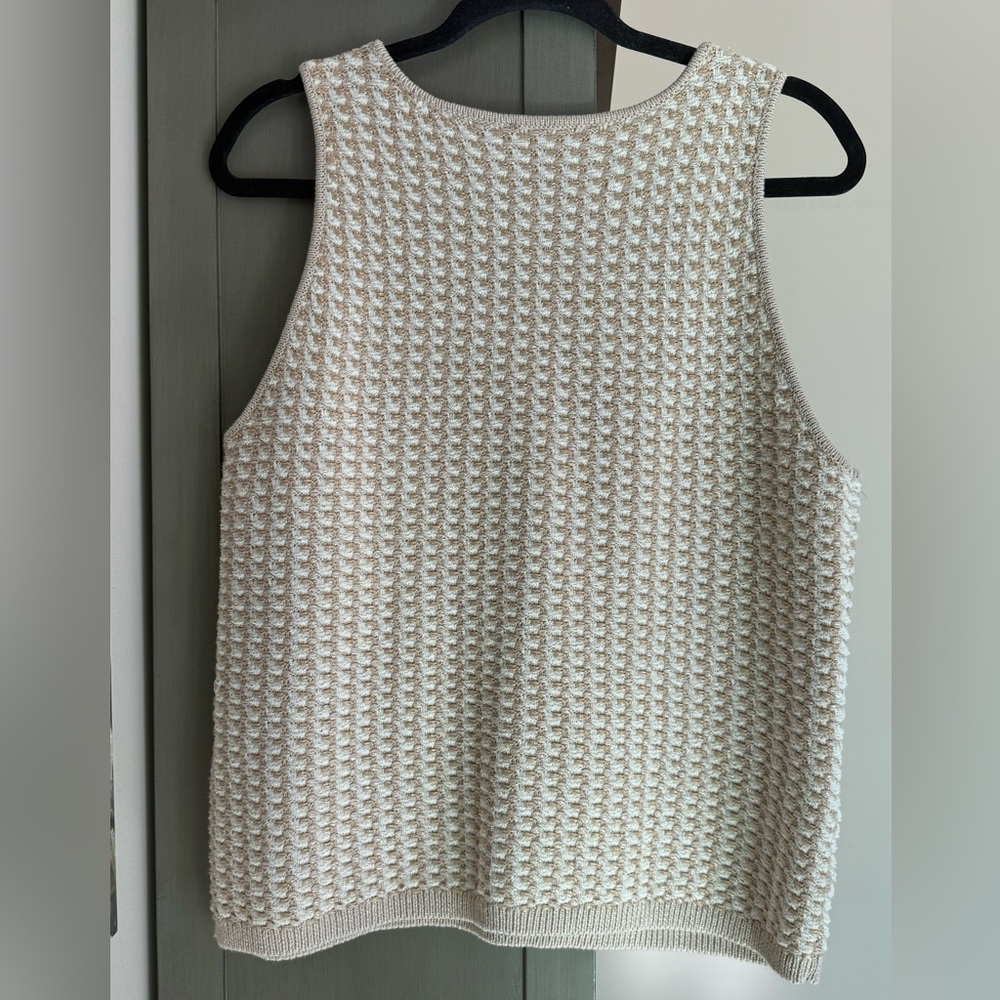 Ann Taylor Textured Knit Tank Top - Picture 8 of 8